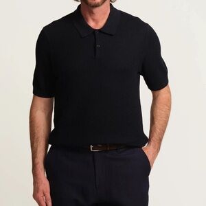 Magaschoni Black Polo Shirt Casual Style